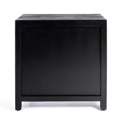 Kirklands Home Cabinets & Sideboards|Arch Cane and Wood Cabinet Black