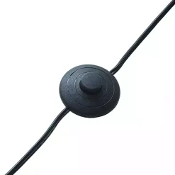 Kirklands Home Floor Lamps|Arched Cone Shade Floor Lamp Black