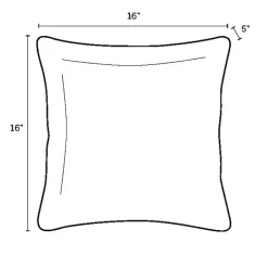 Kirklands Home Outdoor Cushions & Pillows|Aurora Damask Outdoor Pillow Black