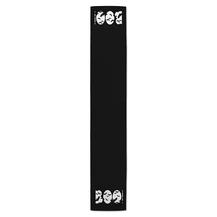 New Black Boo Bats Table Runner, 72 in. Halloween