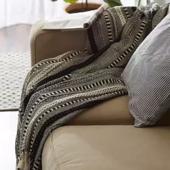 Hot Braided Fringe Throw Blankets & Throws