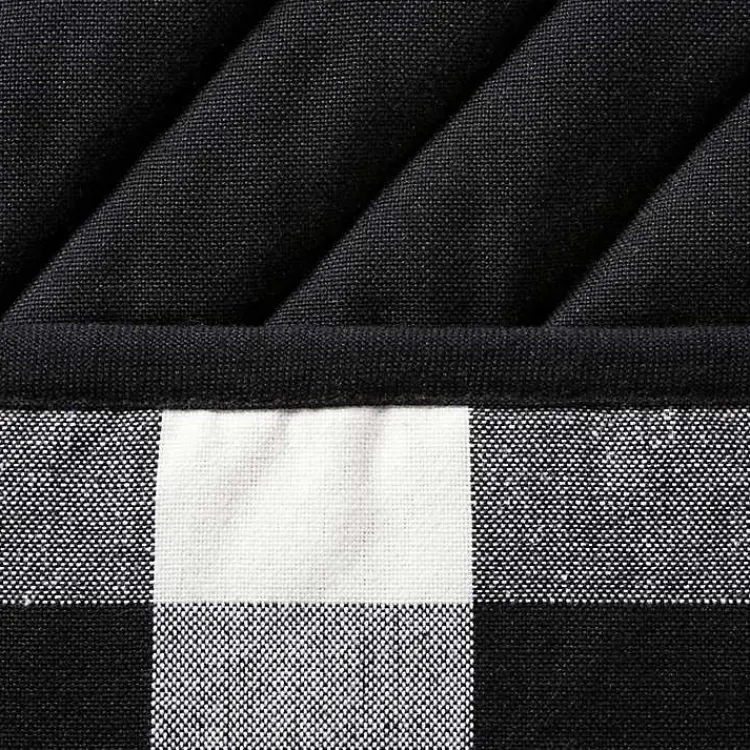 Kirklands Home Kitchen Accessories|Black Buffalo Check 3-pc. Potholder & Towel Set