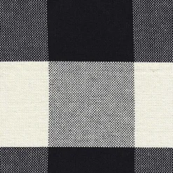 Kirklands Home Benches & Ottomans|Black Buffalo Check Storage Bench