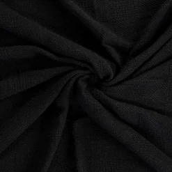 Checkered Weave Fringe Throw Blankets & Throws