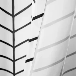 Kirklands Home Curtains & Drapes|Chevron 2-pc. Curtain Panel Set, 84 in. Black