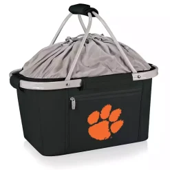 Kirklands Home Serving & Entertaining|Clemson Tigers Cooler Basket Black