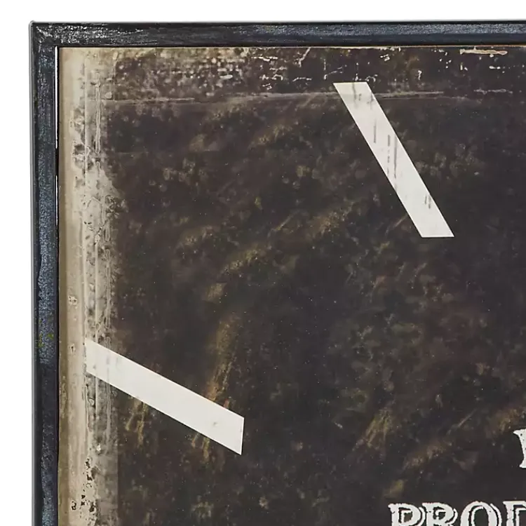 Kirklands Home Clocks|Black Distressed Wood Face Square Clock