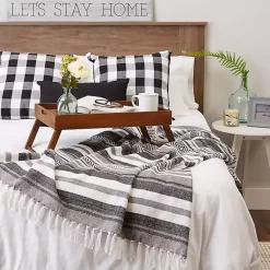 Hot Farmhouse Stripe Throw Blankets & Throws