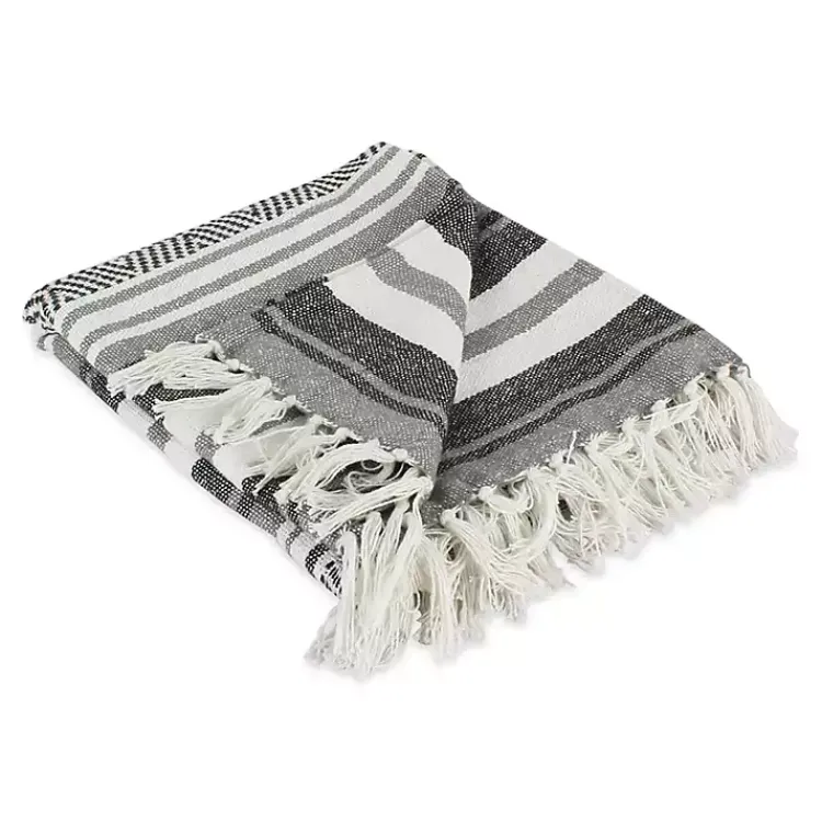 Hot Farmhouse Stripe Throw Blankets & Throws