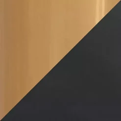 Kirklands Home Bar Stools & Counter Height Stools|Faux Leather Marge Counter Stools, Set of 2 Black