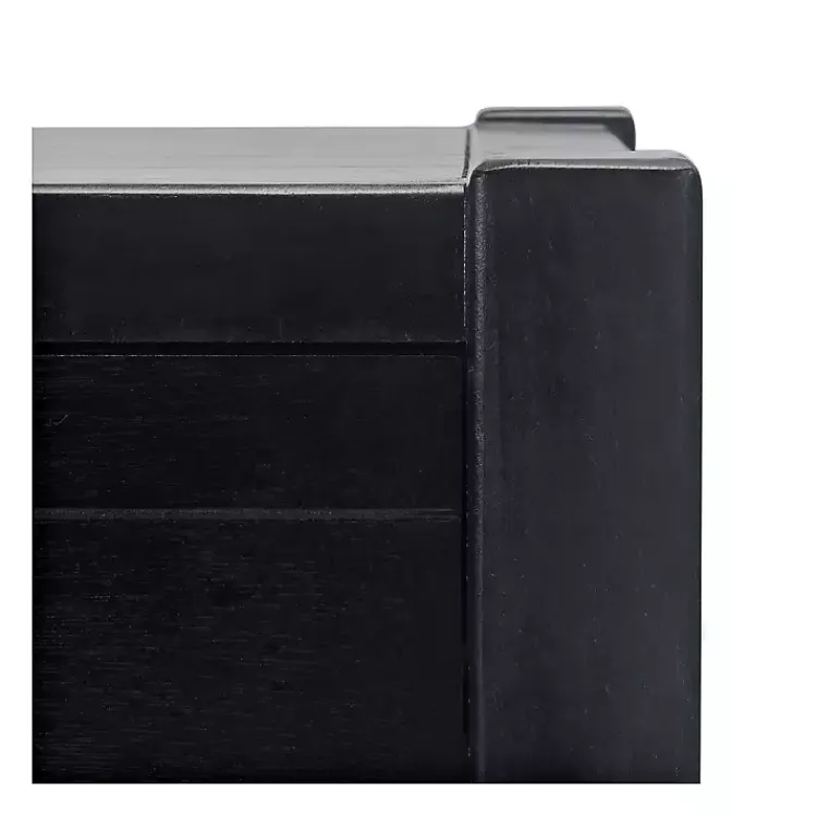 Kirklands Home Accent & End Tables|Geometrical Industrial Pull Accent Table Black