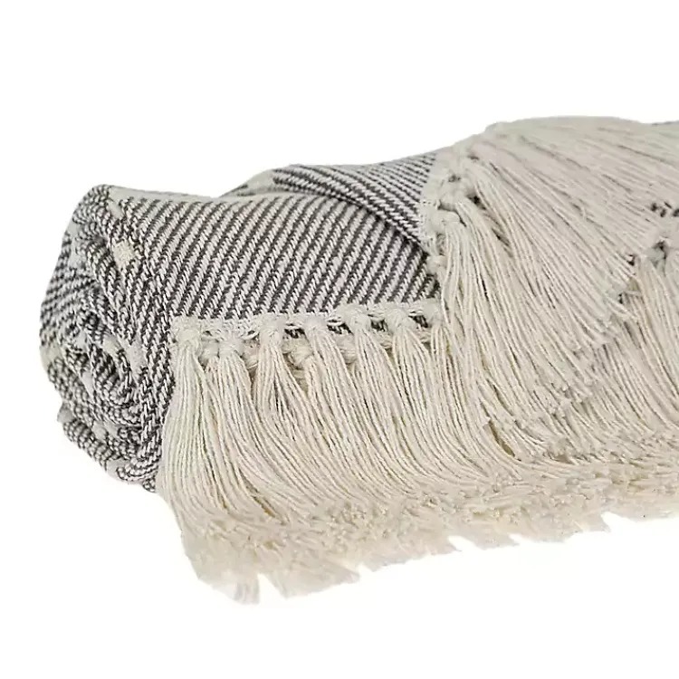 Hot Herringbone Striped Throw Blankets & Throws