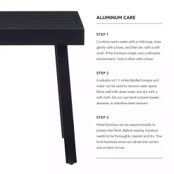 Kirklands Home Outdoor Tables|Holland Outdoor Side Table Black