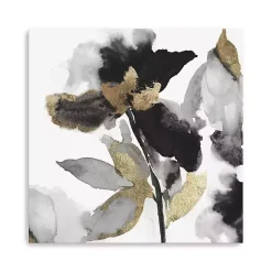 Kirklands Home Canvas Art|Black Leaves II Giclee Canvas Art Print, 40x40 in.