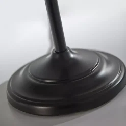 Kirklands Home Table Lamps|Black Lucas 3-pc. Table and Floor Lamp Set Gray