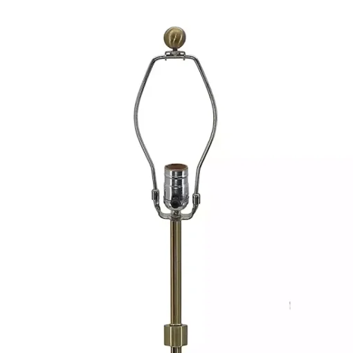 Kirklands Home Buffet Lamps|Black Marble and Gold Metal Buffet Lamp
