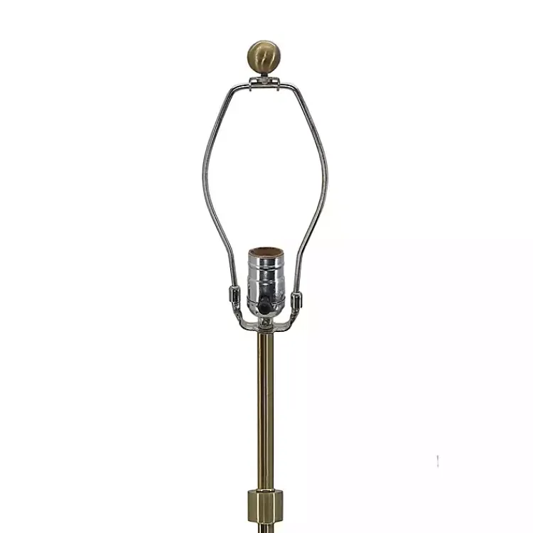 Kirklands Home Buffet Lamps|Black Marble and Gold Metal Buffet Lamp