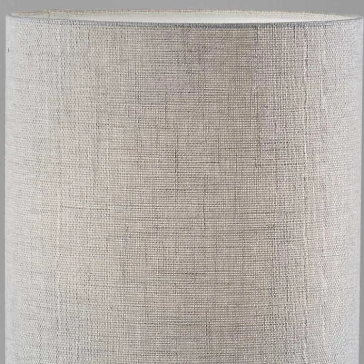 Kirklands Home Table Lamps|Black Mayfair Open Table Lamp Gray