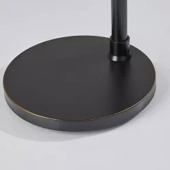 Kirklands Home Floor Lamps|Metal Arch Floor Lamp Black