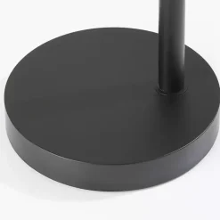 Kirklands Home Floor Lamps|Metal 3-Arm Arched Floor Lamp Black