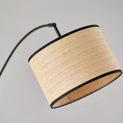 Kirklands Home Floor Lamps|Metal 3-Arm Arched Floor Lamp Black