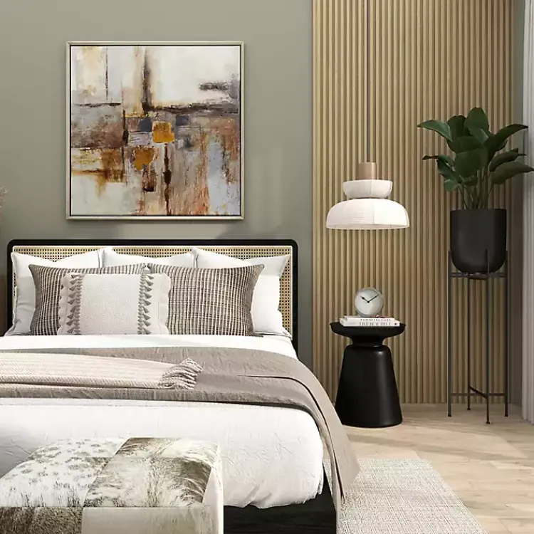 Kirklands Home Accent & End Tables|Metal Bell Shaped Accent Table Black