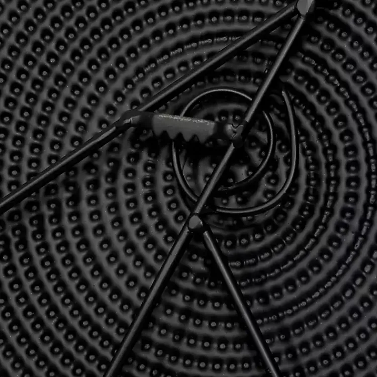 Kirklands Home Wall Plaques|Metal Circles Wall Plaque Black