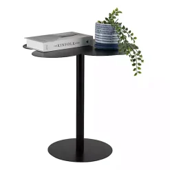 Kirklands Home Accent & End Tables|Metal Clover Accent Table Black