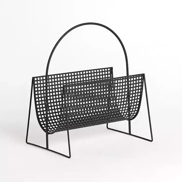 Sale Metal Mesh Magazine Rack Decorative Accents
