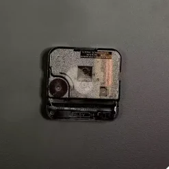 Kirklands Home Clocks|Black Metal Open Frame Wall Clock