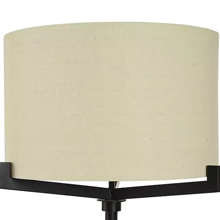 Kirklands Home Floor Lamps|Black Metal Tri-Arm Floor Lamp Tan