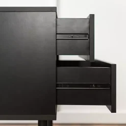 Kirklands Home Accent & End Tables|Mid-Century Modern Accent Table Black