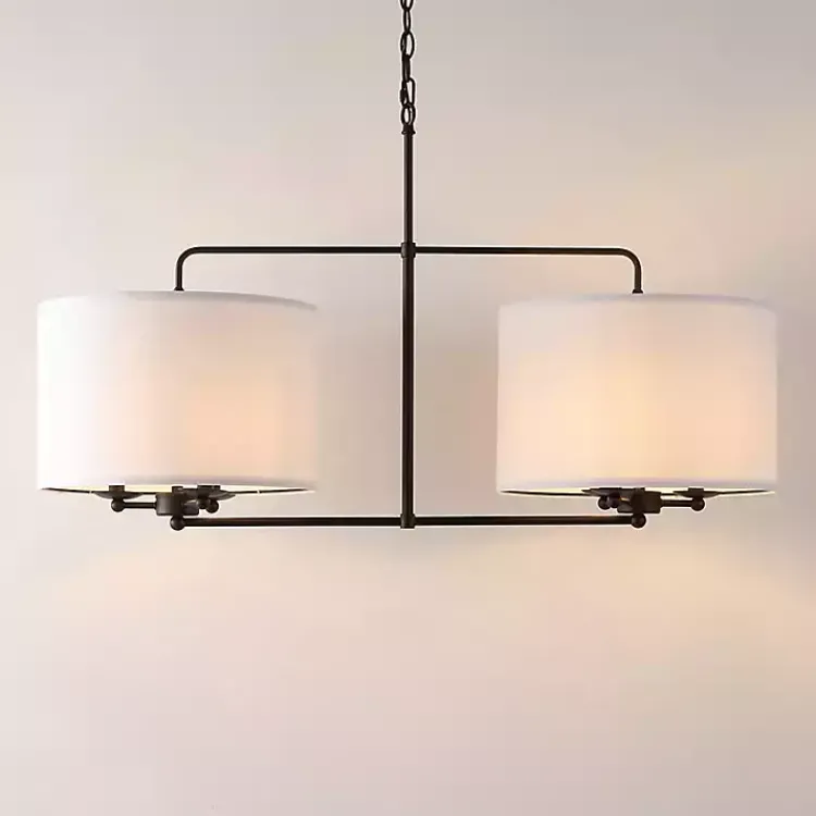 Kirklands Home Chandeliers & Pendant Lighting|Black Modern Cluster Chandelier