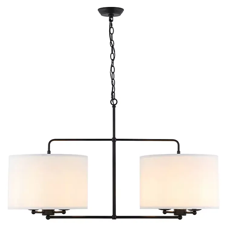 Kirklands Home Chandeliers & Pendant Lighting|Black Modern Cluster Chandelier