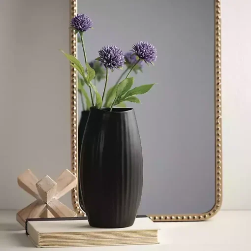 Sale Modern Ribbed Ceramic Vase Vases