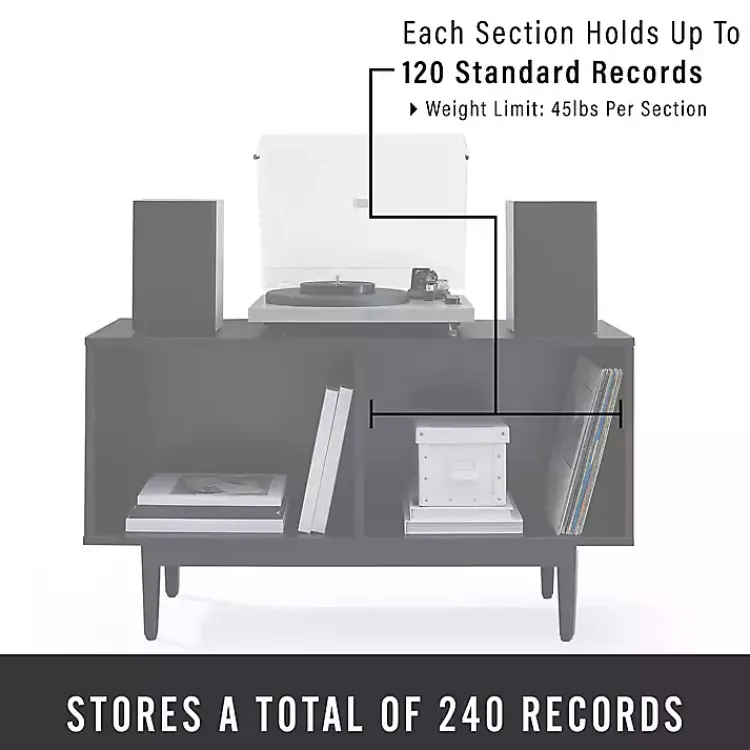 Kirklands Home Console Tables|Black Modern Wood Console Table, 40 in.