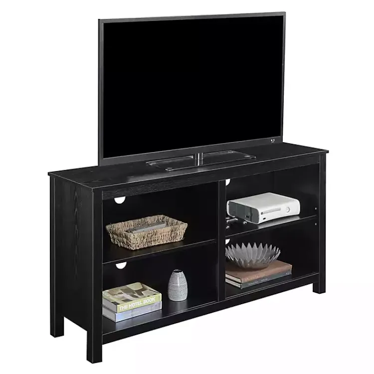 Kirklands Home Tv Stands & Media Consoles|Montana 4-Shelf Media Cabinet Black