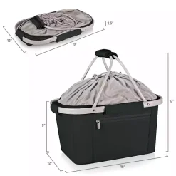 Kirklands Home Serving & Entertaining|Ohio State Buckeyes Cooler Basket Black