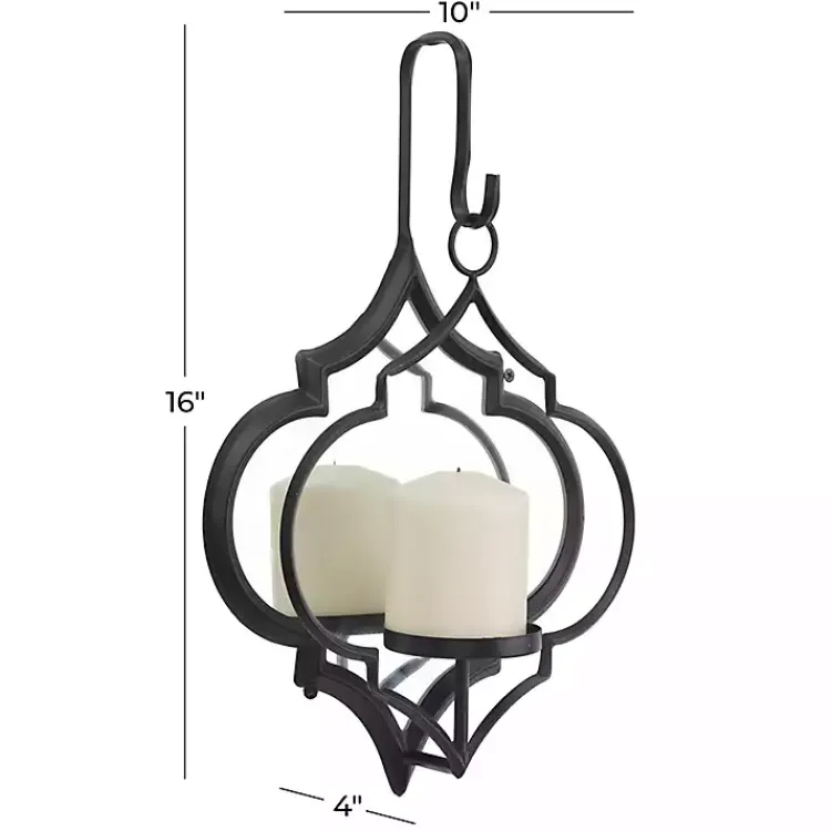 New Quatrefoil Mirrored Wall Sconce Sconces