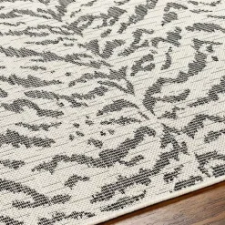 Kirklands Home Outdoor Rugs|Black Ravello Outdoor Rug, 6x9