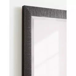 Kirklands Home Decorative Mirrors|Black Reyna Rectangle Wall Mirror