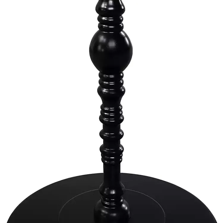 Kirklands Home Accent & End Tables|Santel Spindle Accent Table Black