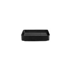 Kirklands Home Bathroom Accessories|Stainless Steel Nexio Soap Dish Black