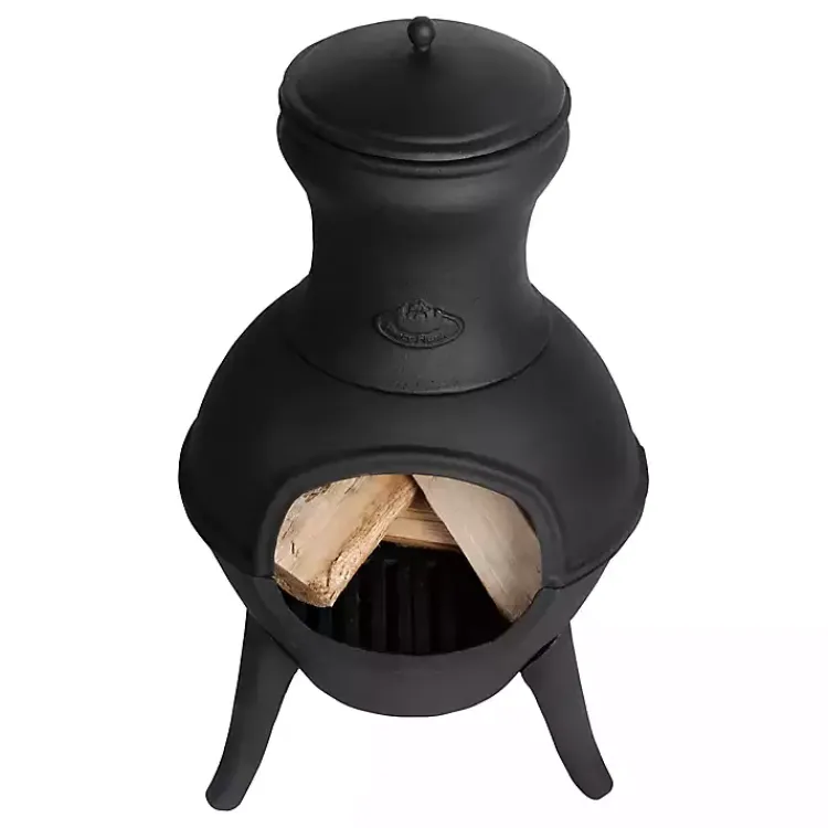 Kirklands Home Fire Pits|Terrace Fire Heater Black