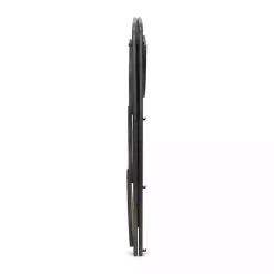 Kirklands Home Bookshelves|Black 4-Tier Foldable Corner Shelf