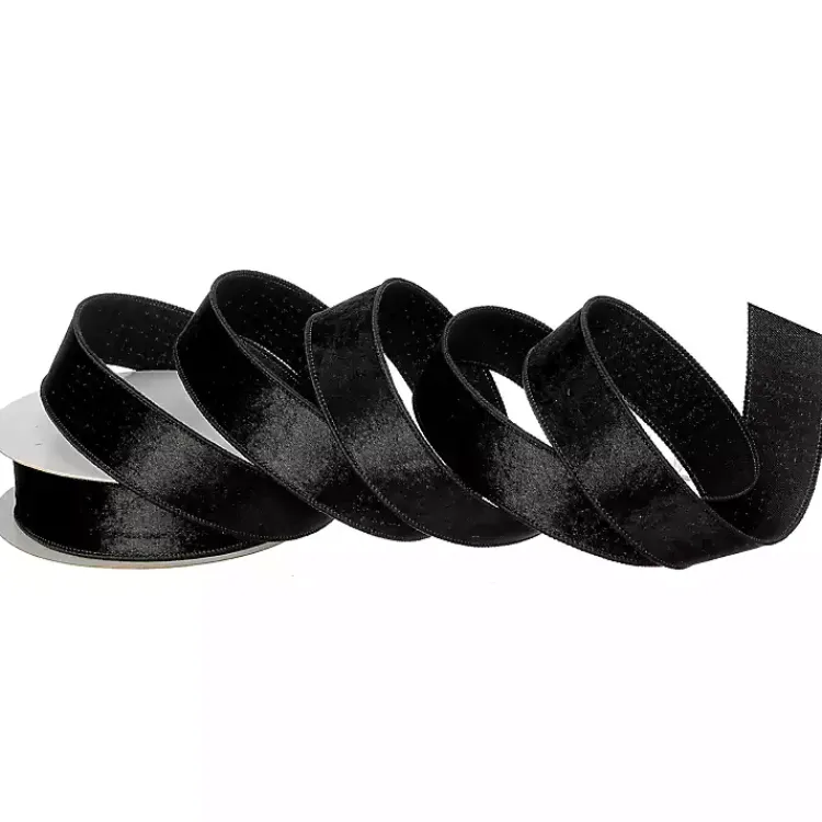 Best Velvet Dupioni 10 yard Christmas Ribbon Christmas Decorations