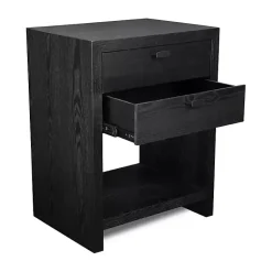 Kirklands Home Dressers & Chests|Vivara 2-Drawer Nightstand Black
