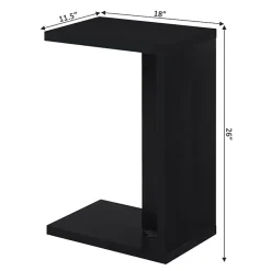 Kirklands Home Accent & End Tables|Wakefield C-Table Black