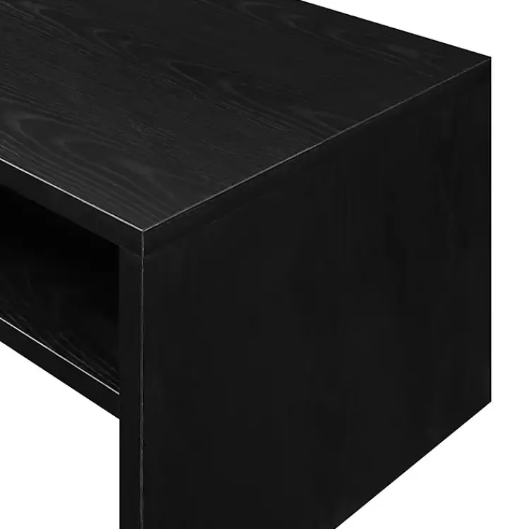 Kirklands Home Coffee Tables|Wakefield Shelf Coffee Table Black