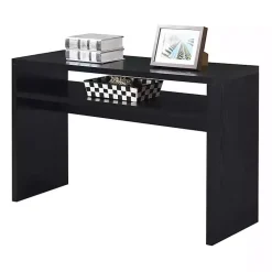 Kirklands Home Console Tables|Wakefield Tiered Console Table Black